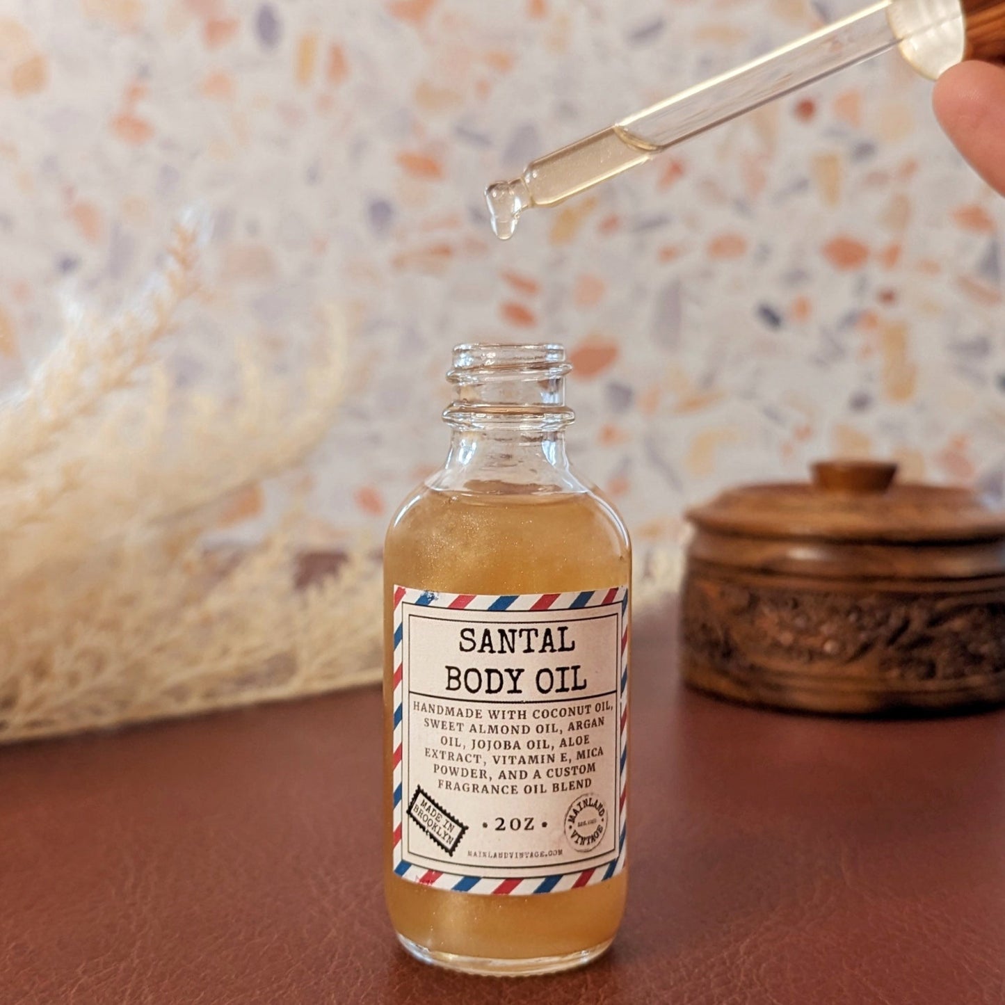 Santal Body Oil - Mainland Vintage