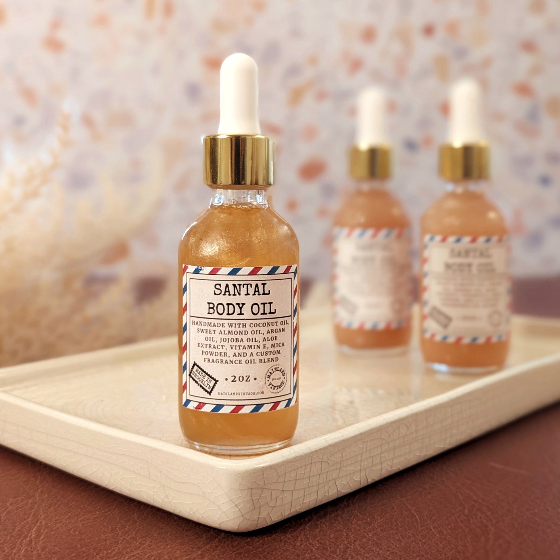 Santal Body Oil - Mainland Vintage LLC.