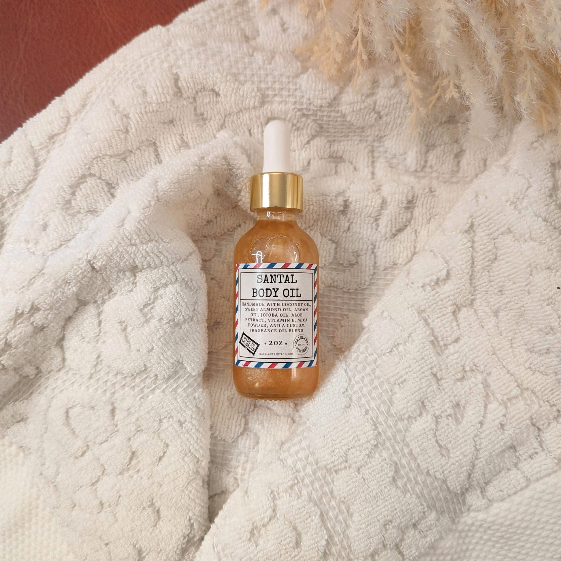 Santal Body Oil - Mainland Vintage LLC.