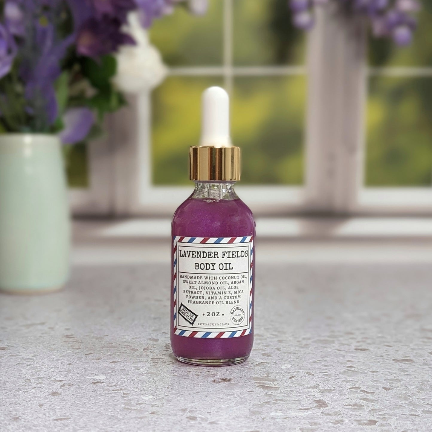 Lavender Fields Body Oil - Mainland Vintage LLC.