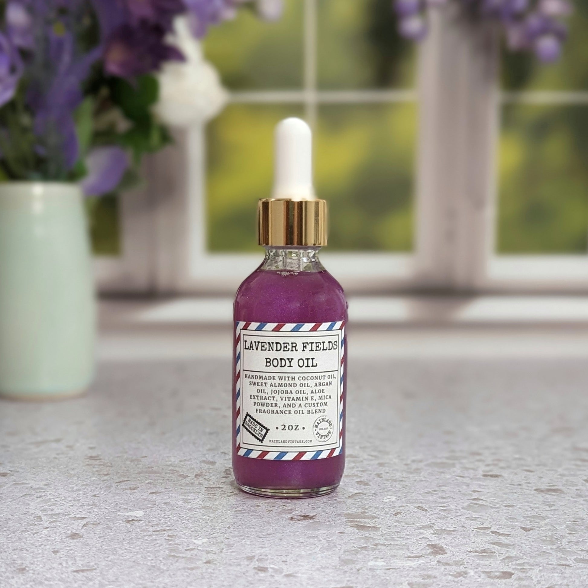 Lavender Fields Body Oil - Mainland Vintage LLC.