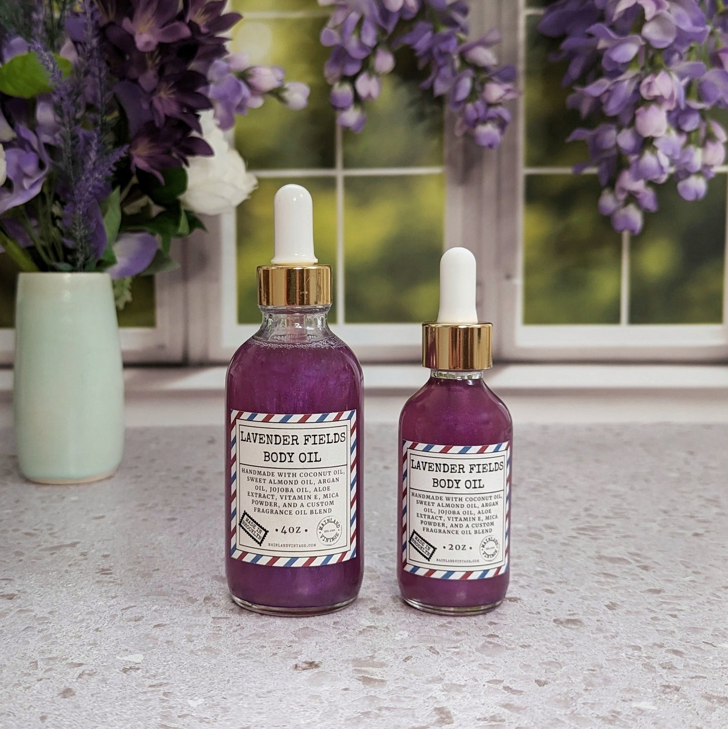Lavender Fields Body Oil - Mainland Vintage LLC.