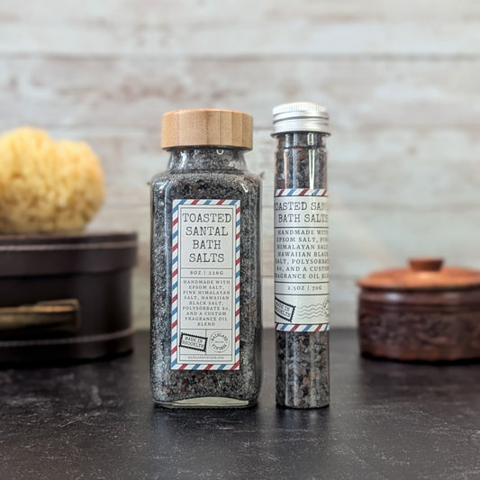 Toasted Santal Bath Salts - Mainland Vintage LLC.
