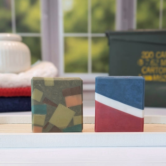 Memorial Day Soap Duo - Mainland Vintage LLC.