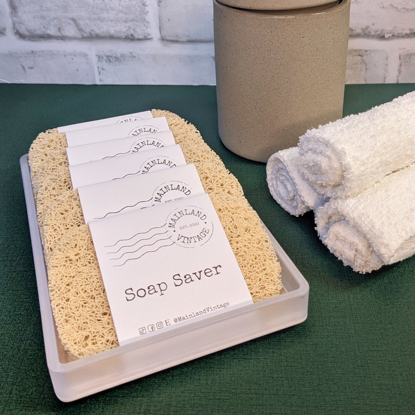 Bioplastic Soap Saver - Mainland Vintage LLC.