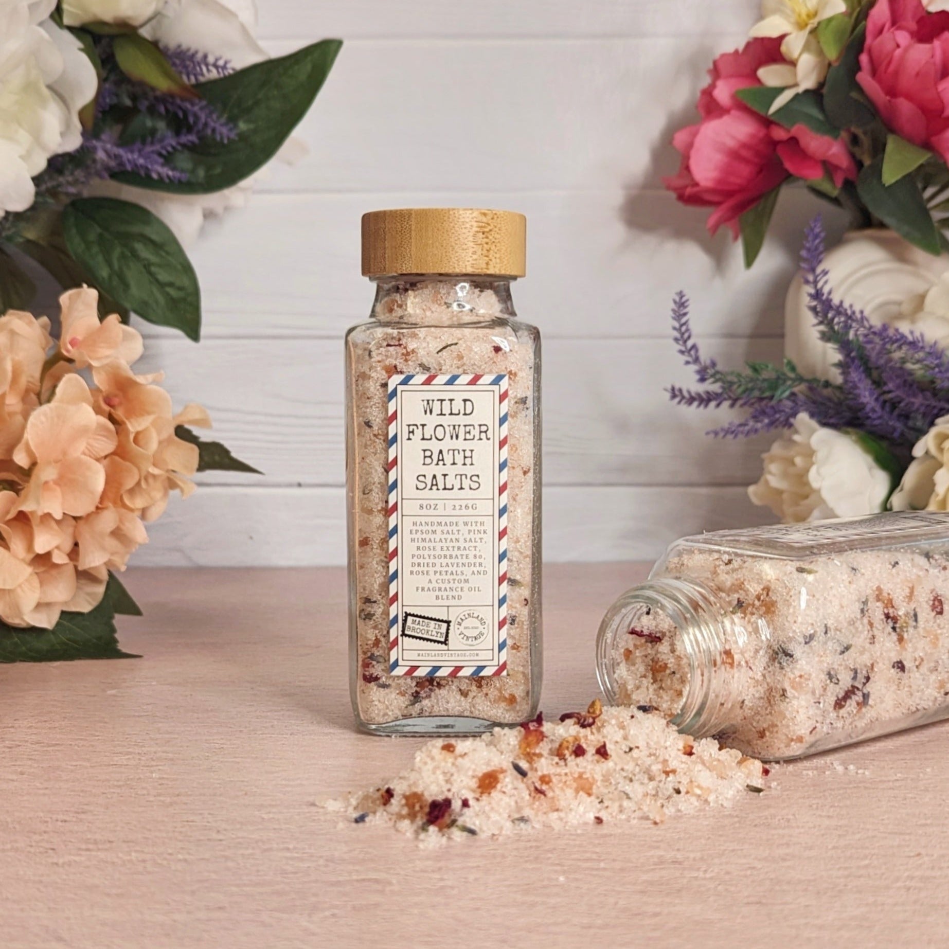 Wildflower Bath Salts - Mainland Vintage LLC.