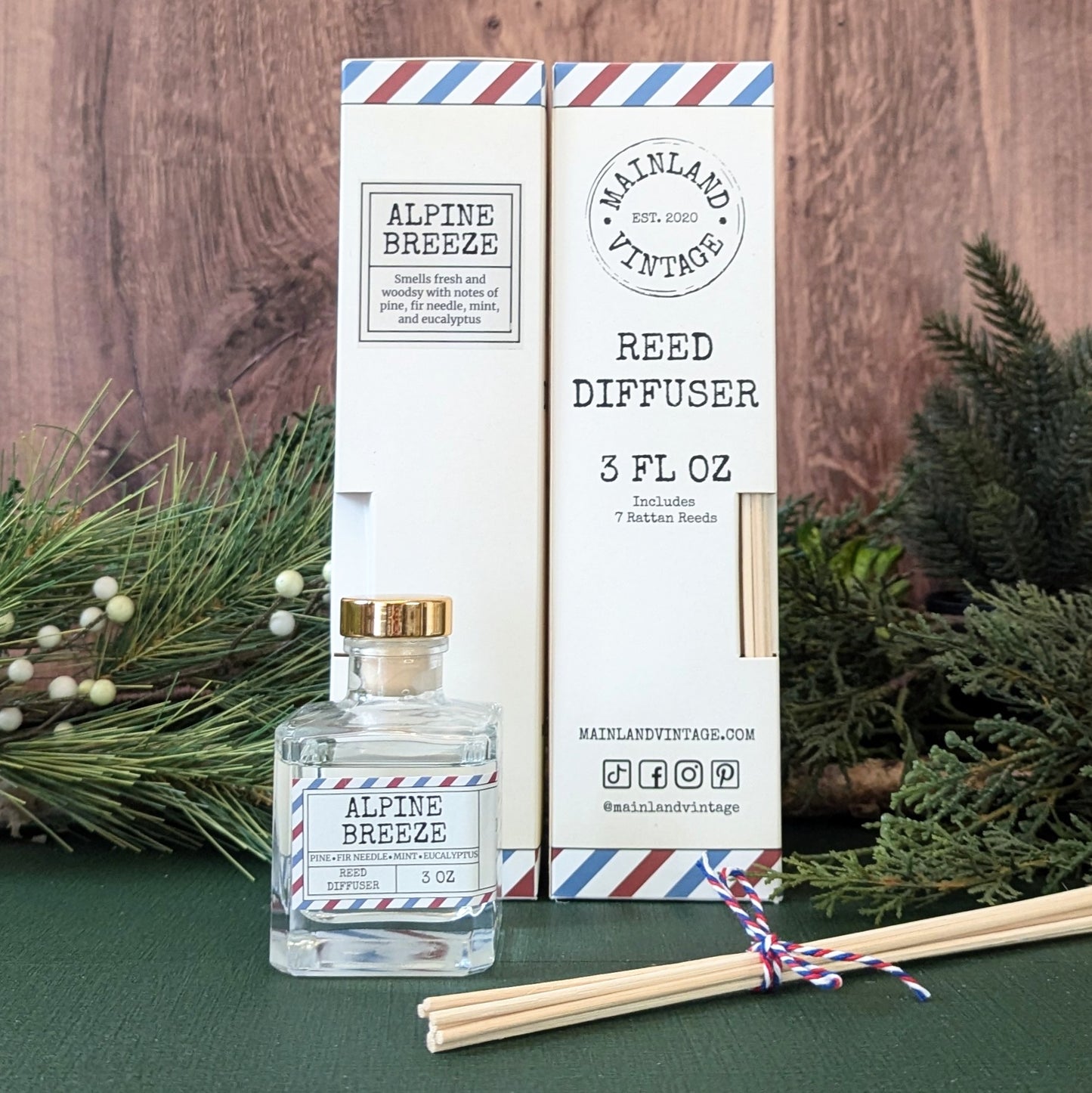 Alpine Breeze Reed Diffuser