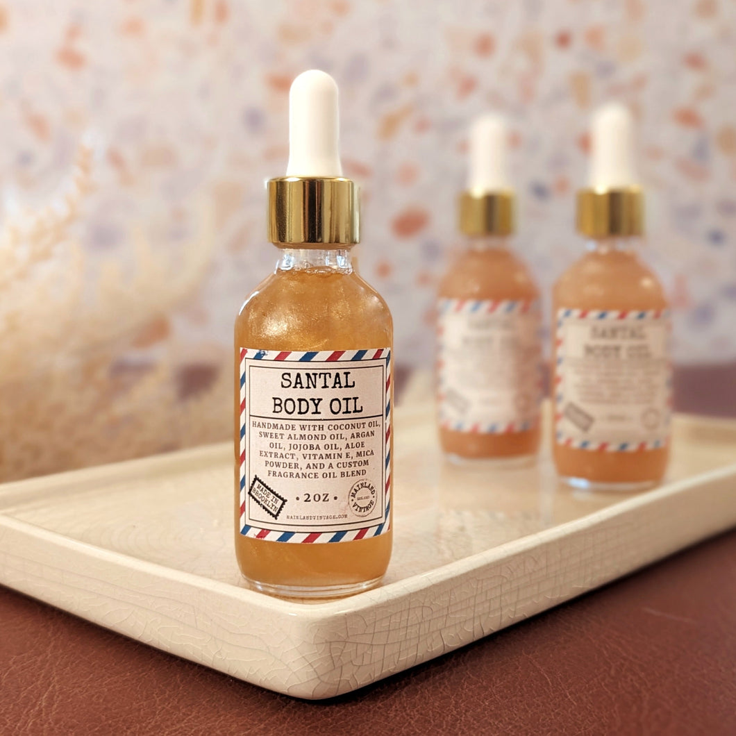 Santal Body Oil - Mainland Vintage