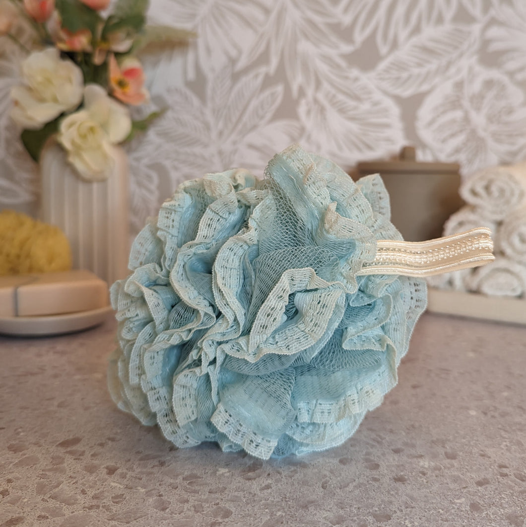 Lace Bath Pouf