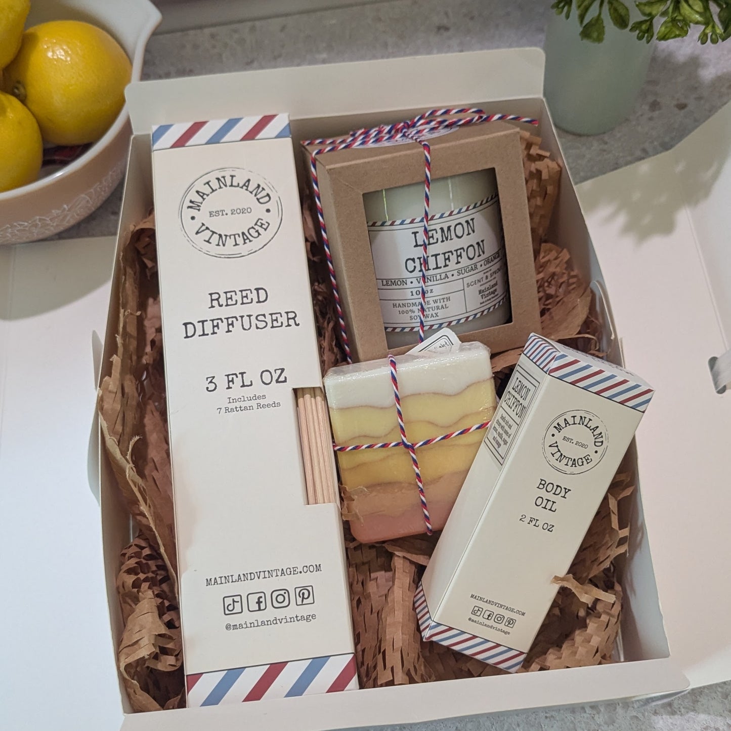 Lemon Chiffon Gift Box